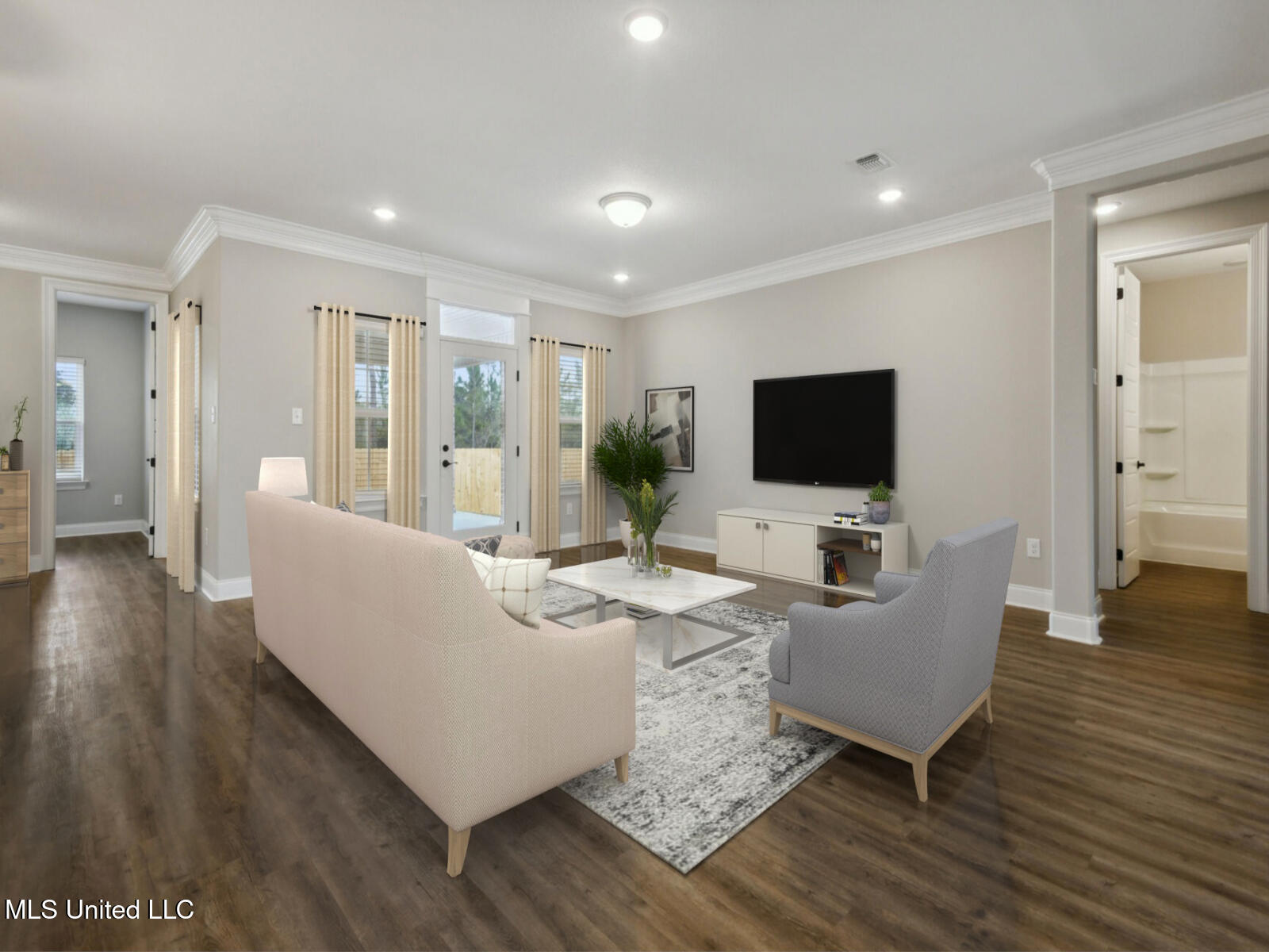 13545 Garland Road Ocean Springs, MS 39564 - Photo 13 of 20 Brooks_A203_GreatRoom2VirtualStage