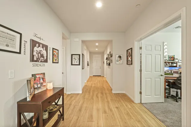 a view of a living room