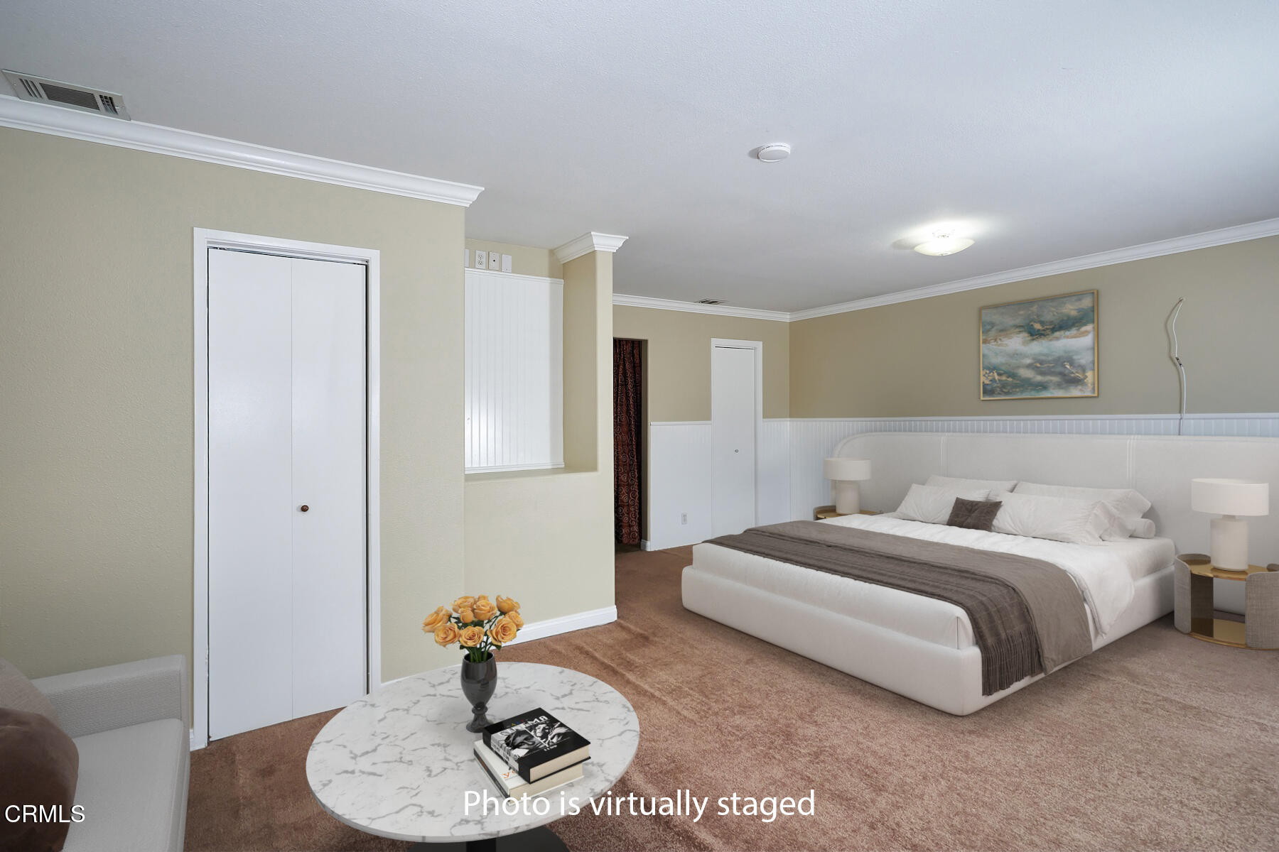 1700 Arlene Avenue Oxnard, CA 93036 - Photo 12 of 29 a bedroom with a bed and gym equipment