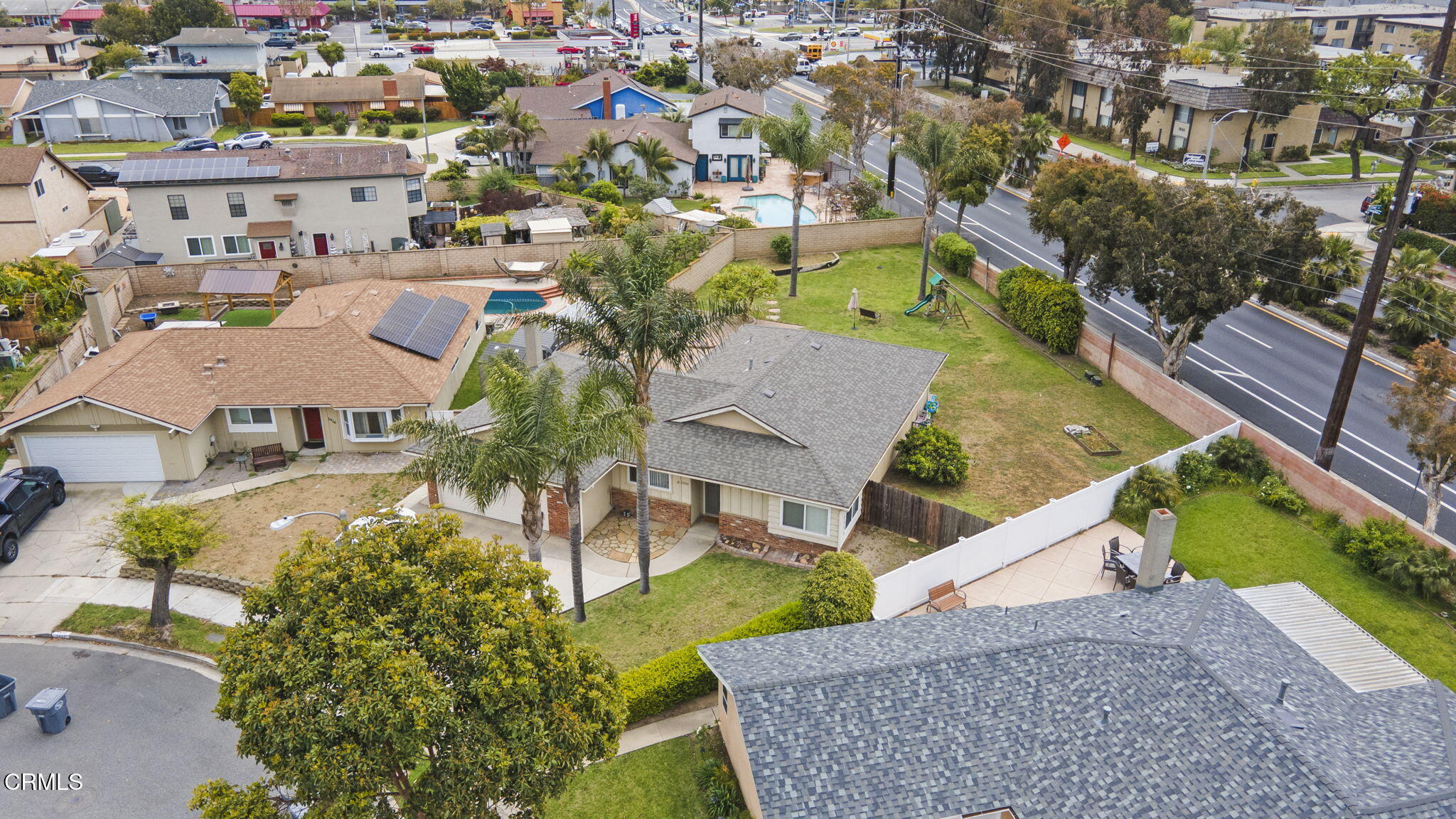 1700 Arlene Avenue Oxnard, CA 93036 - Photo 26 of 29 an aerial view of residential houses with outdoor space and a street