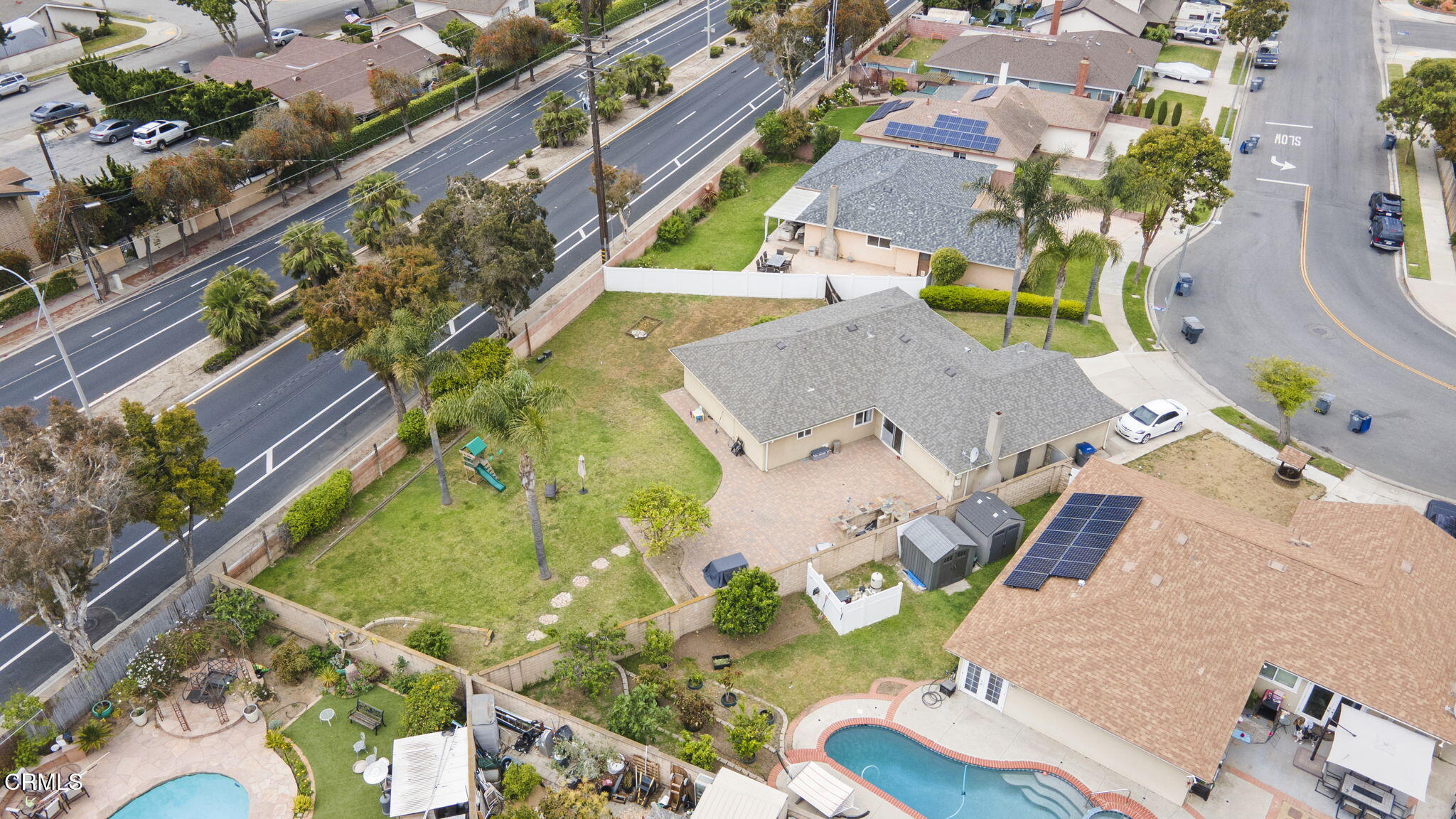 1700 Arlene Avenue Oxnard, CA 93036 - Photo 27 of 29 an aerial view of residential houses with outdoor space