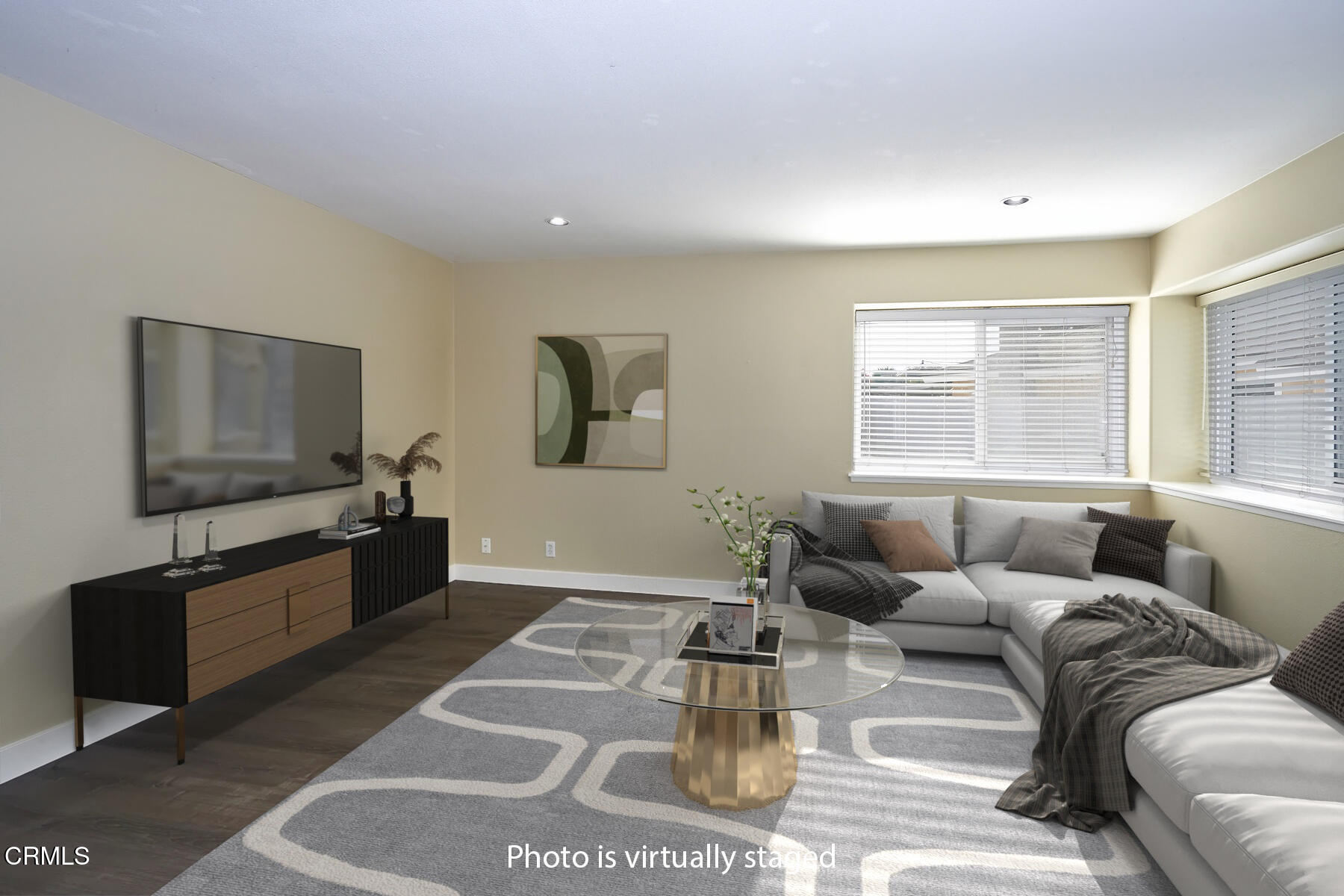 1700 Arlene Avenue Oxnard, CA 93036 - Photo 6 of 29 a living room with furniture and a flat screen tv