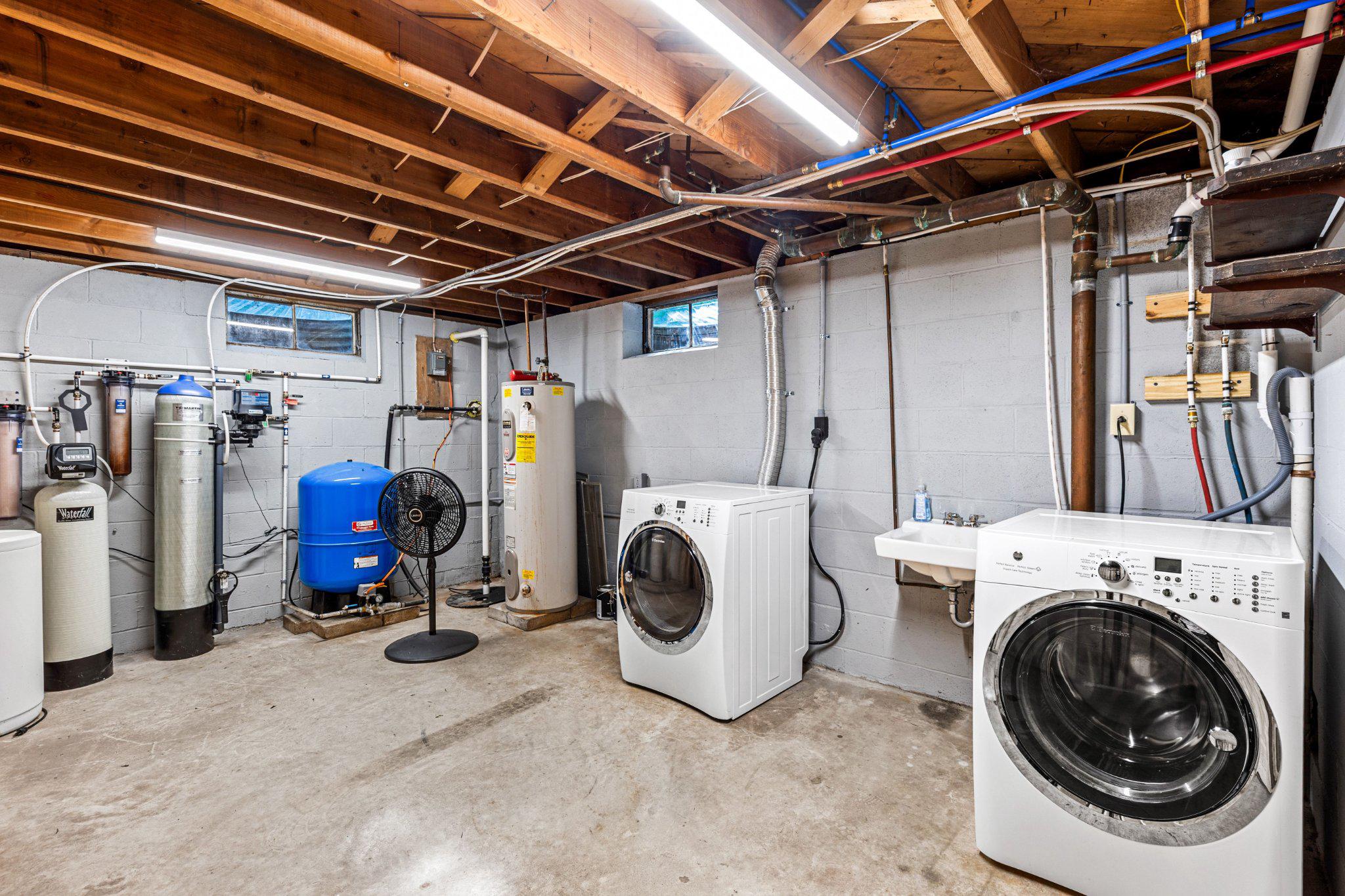 2835 Pinch Road Manheim, PA 17545 - Photo 23 of 33 Laundry Room with Sink & 2025 Water Treatment Sys