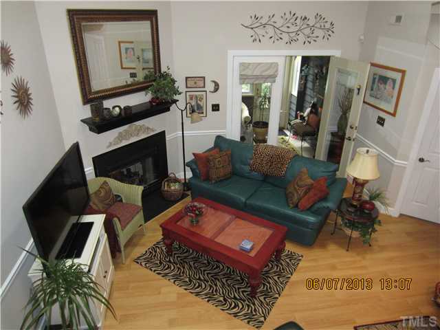 1429 Quarter Point Raleigh, NC 27615 - Photo 4 of 25 Family Room as seen from staircase