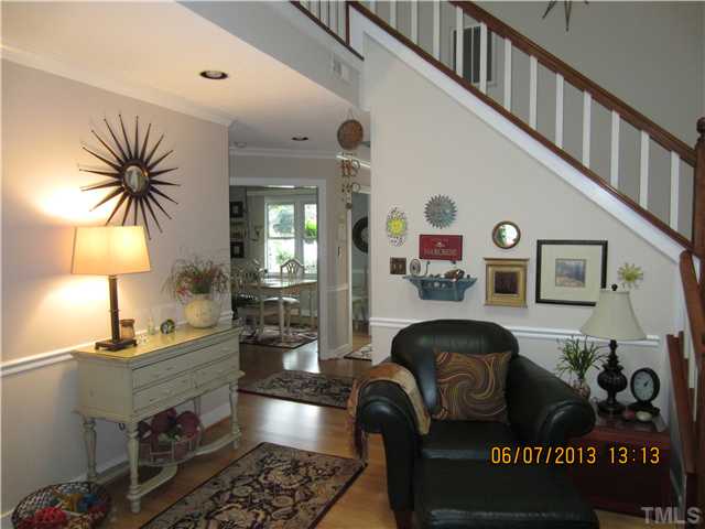 1429 Quarter Point Raleigh, NC 27615 - Photo 5 of 25 From family room, looking towards front door