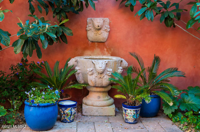 360 Harshaw Creek Road Patagonia, AZ 85624 - Photo 5 of 50 a potted plant sitting in front of a house