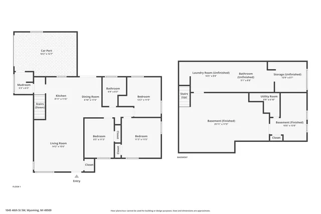 $285,000 | 1045 40th Street Southwest, Wyoming, MI 49509