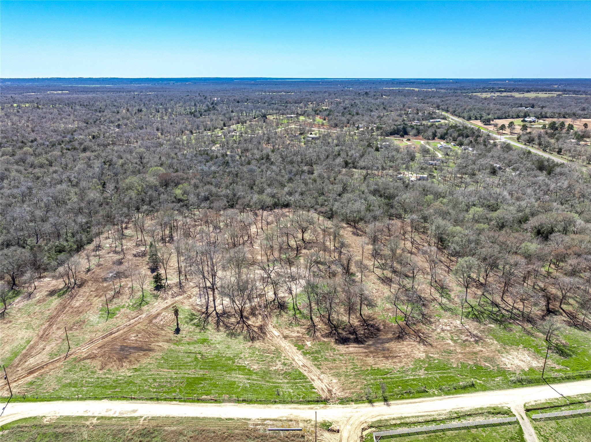4016 Rd Snook Tx 77878 Road Somerville, TX 77879 - Photo 11 of 18 a view of an outdoor space and a yard