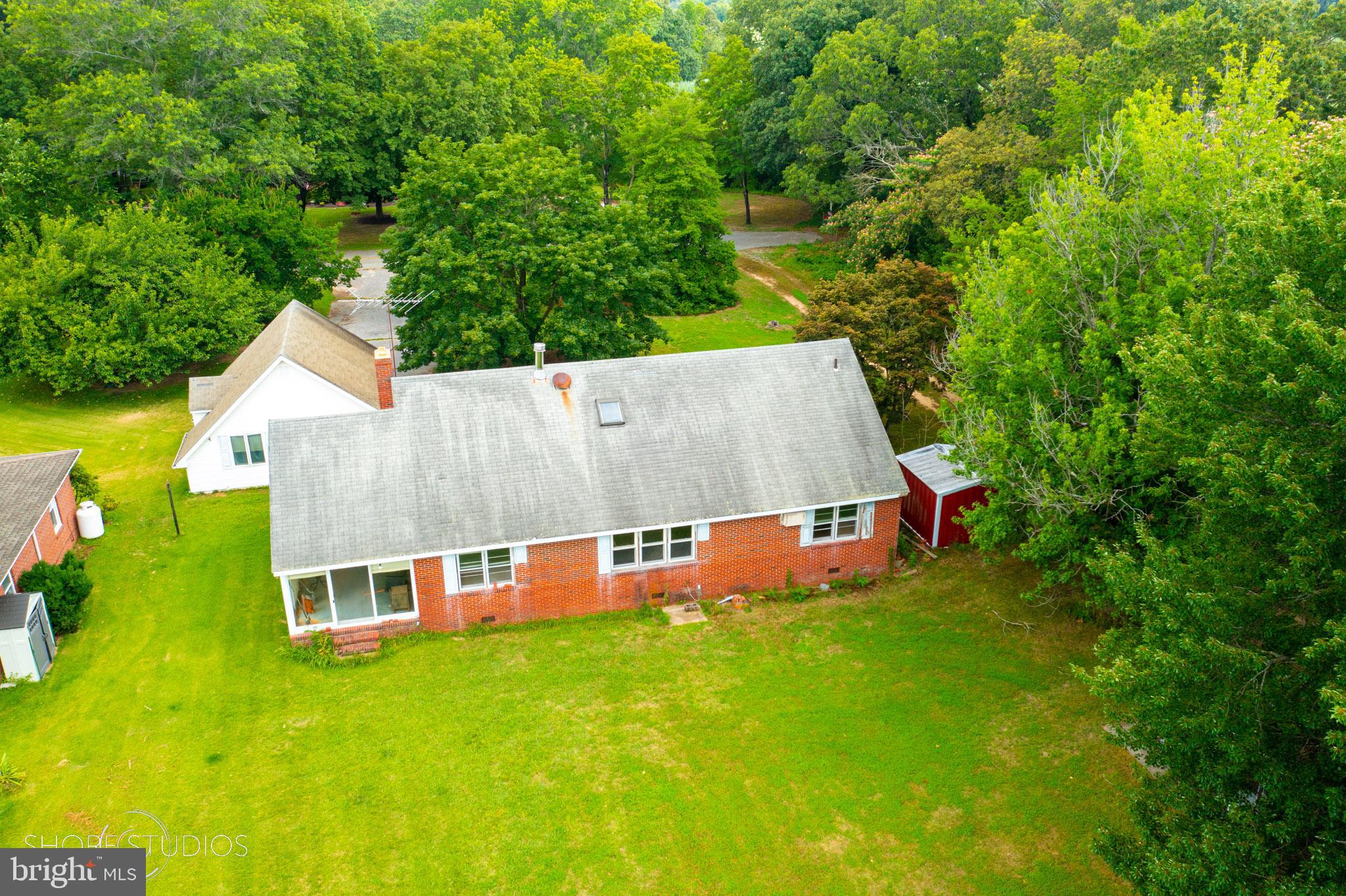 26933 Mallard Road Chestertown, MD 21620 - Photo 12 of 15 an aerial view of a house with yard and swimming pool