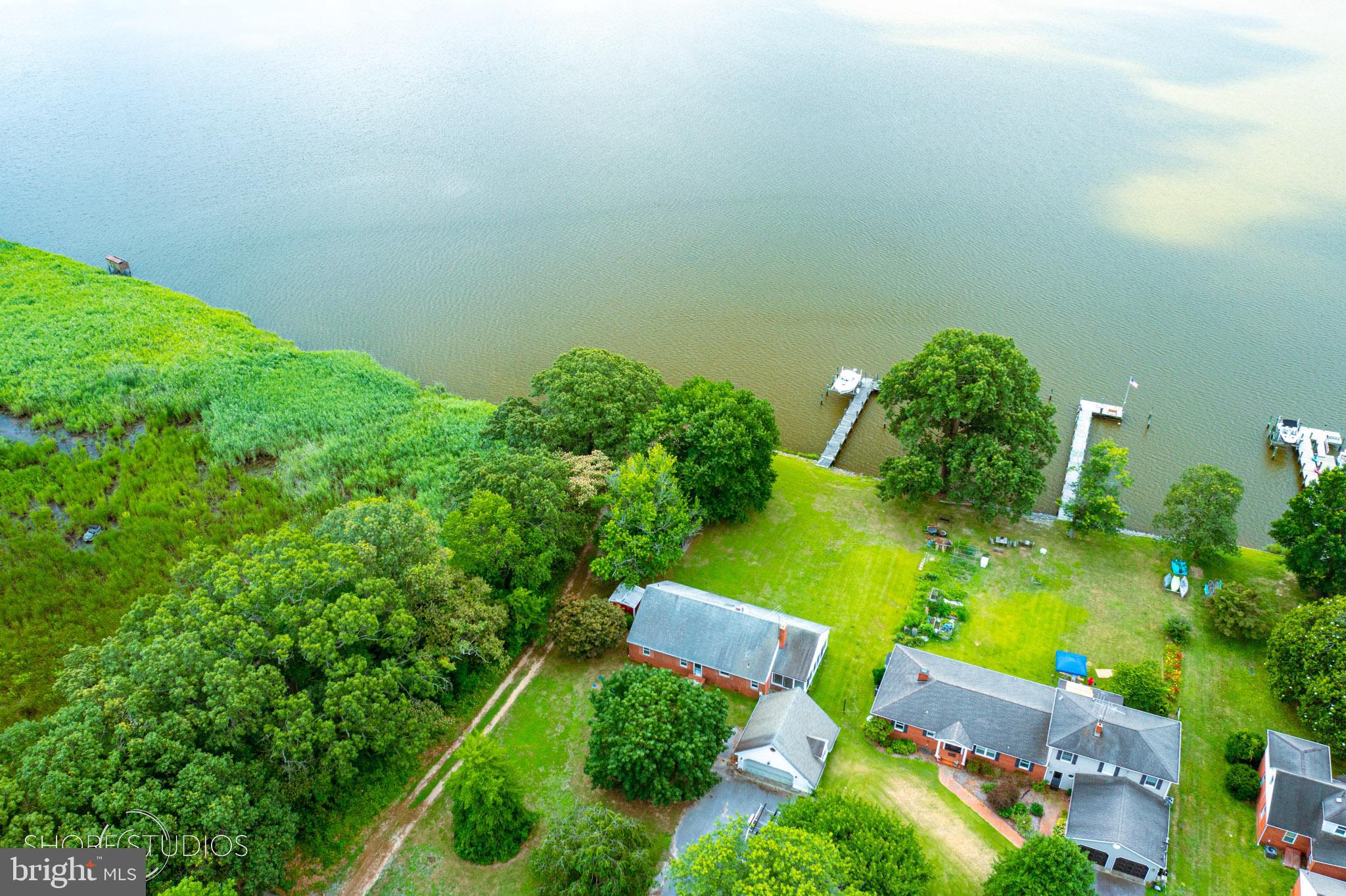26933 Mallard Road Chestertown, MD 21620 - Photo 14 of 15 an aerial view of a house with a yard