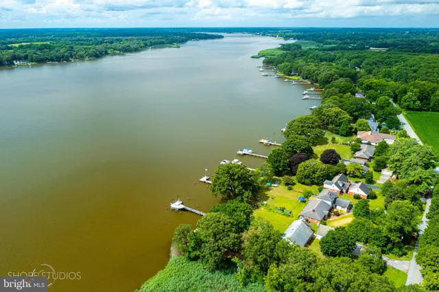 a view of a lake with a lake