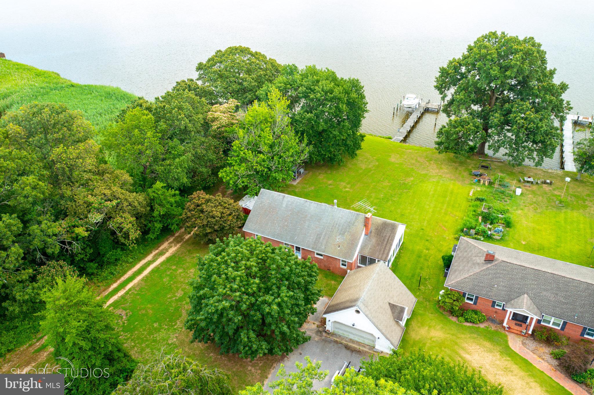 26933 Mallard Road Chestertown, MD 21620 - Photo 9 of 15 an aerial view of a house with a yard