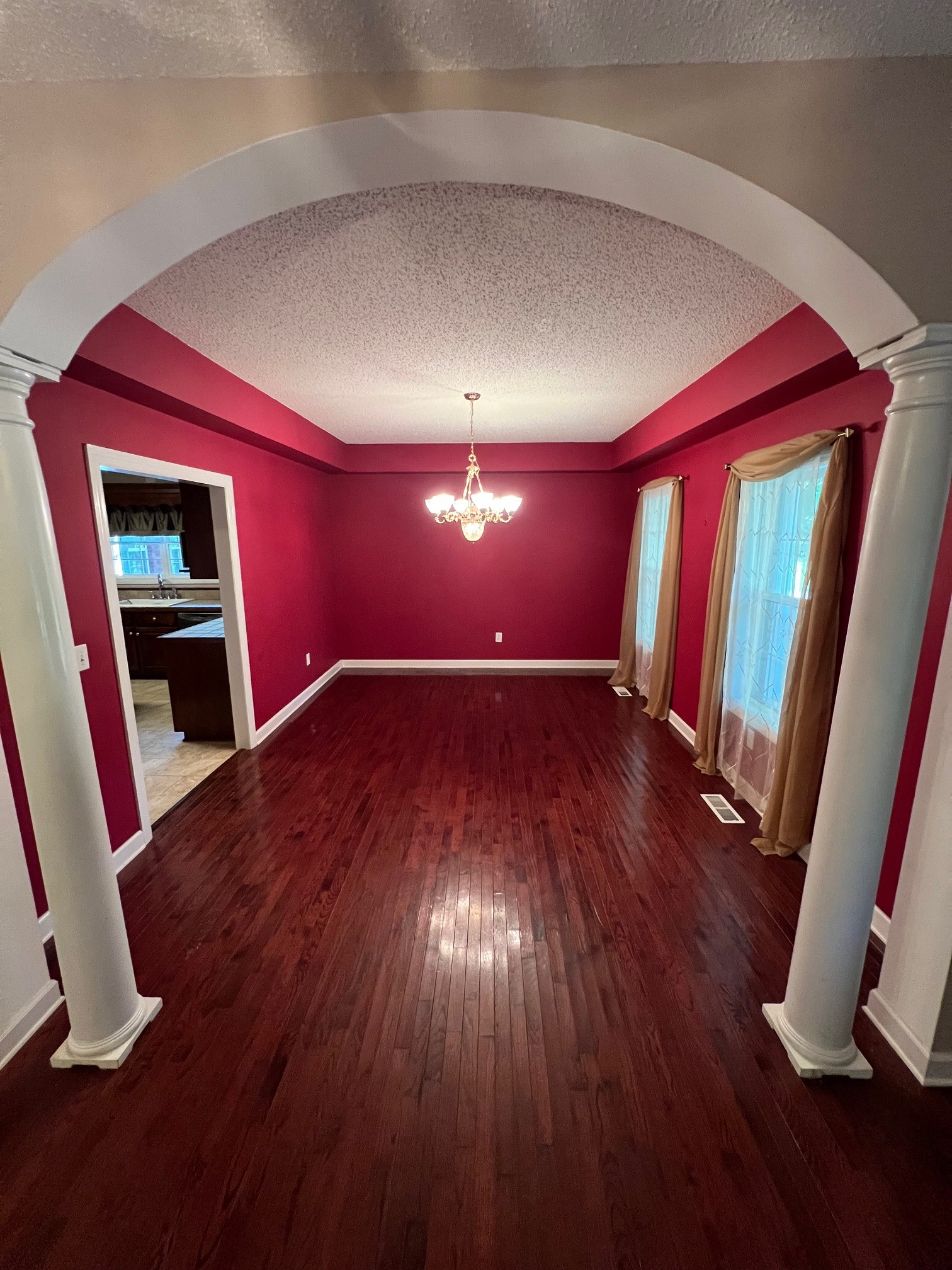 1400 Sumac Road Pulaski, TN 38478 - Photo 3 of 49 a view of empty room with wooden floor and window