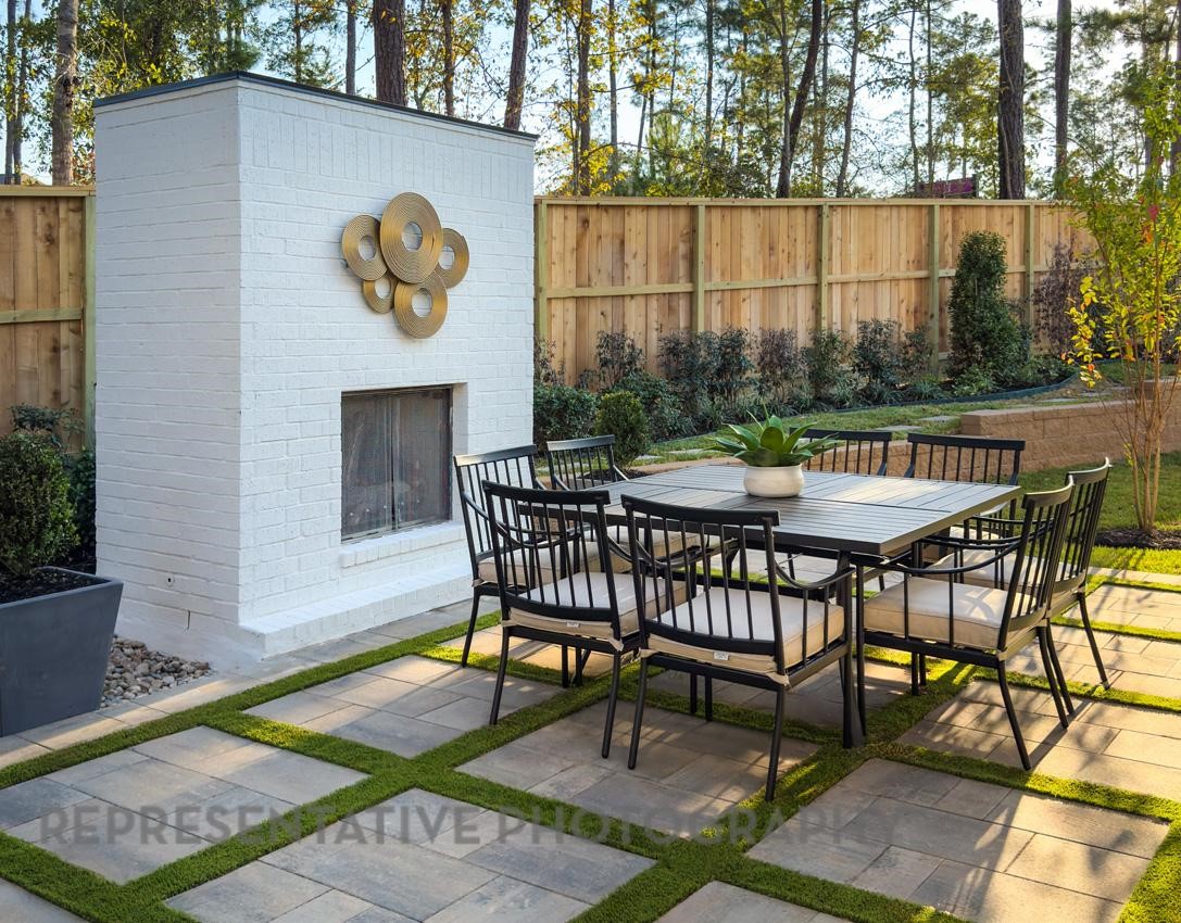 5402 Verona Ridge Drive Fulshear, TX 77406 - Photo 49 of 49 a view of a chairs and table in the patio