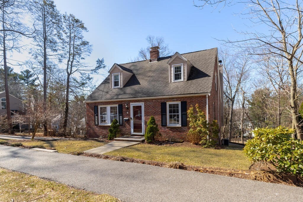 64 Wachusett Road Needham, MA 02492 - Photo 1 of 25 a front view of house with yard