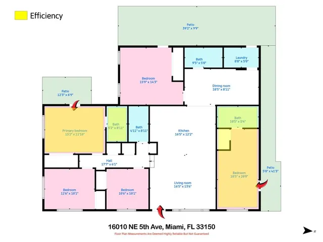 $690,000 | 16010 Northeast 5th Avenue, Miami, FL 33162