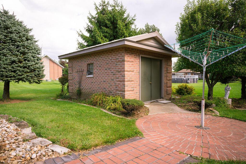 1057 Winchester Road Galion, OH 44833 - Photo 36 of 40 Brick Storage Shed