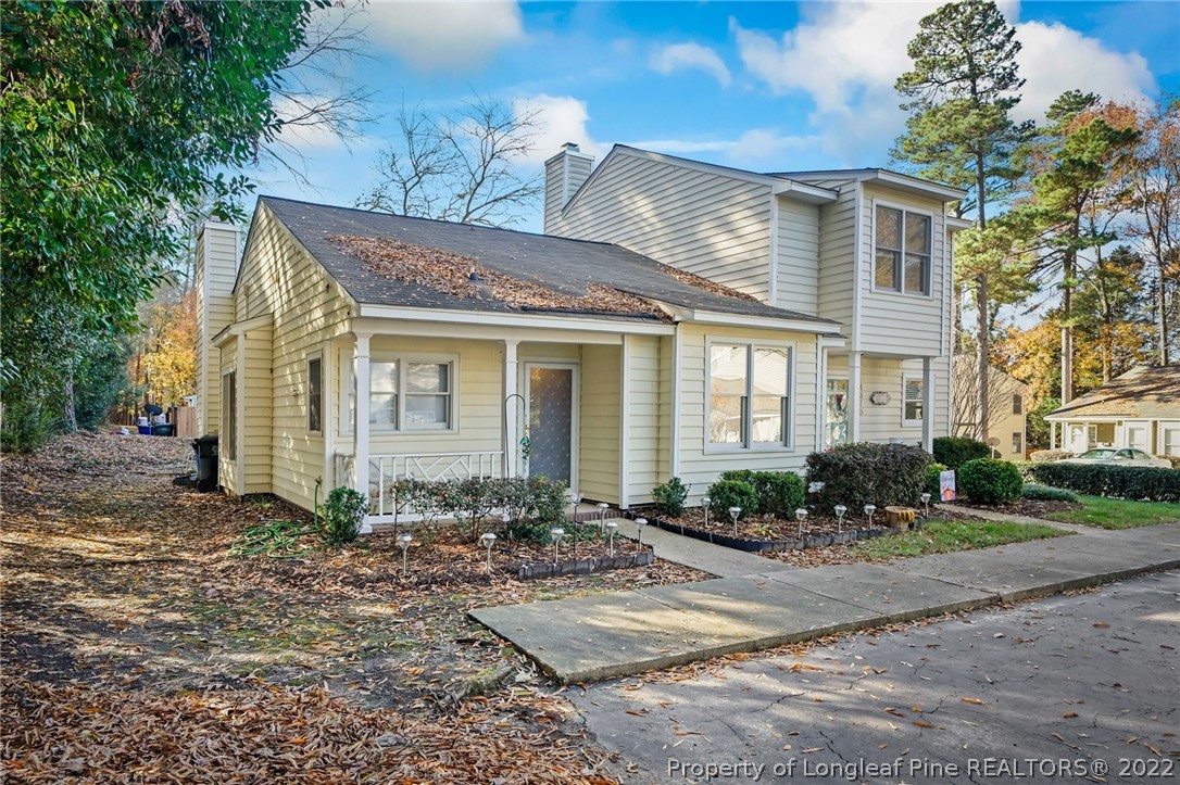 4372 Bona Court Raleigh, NC 27604 - Photo 2 of 41 a front view of a house with garden