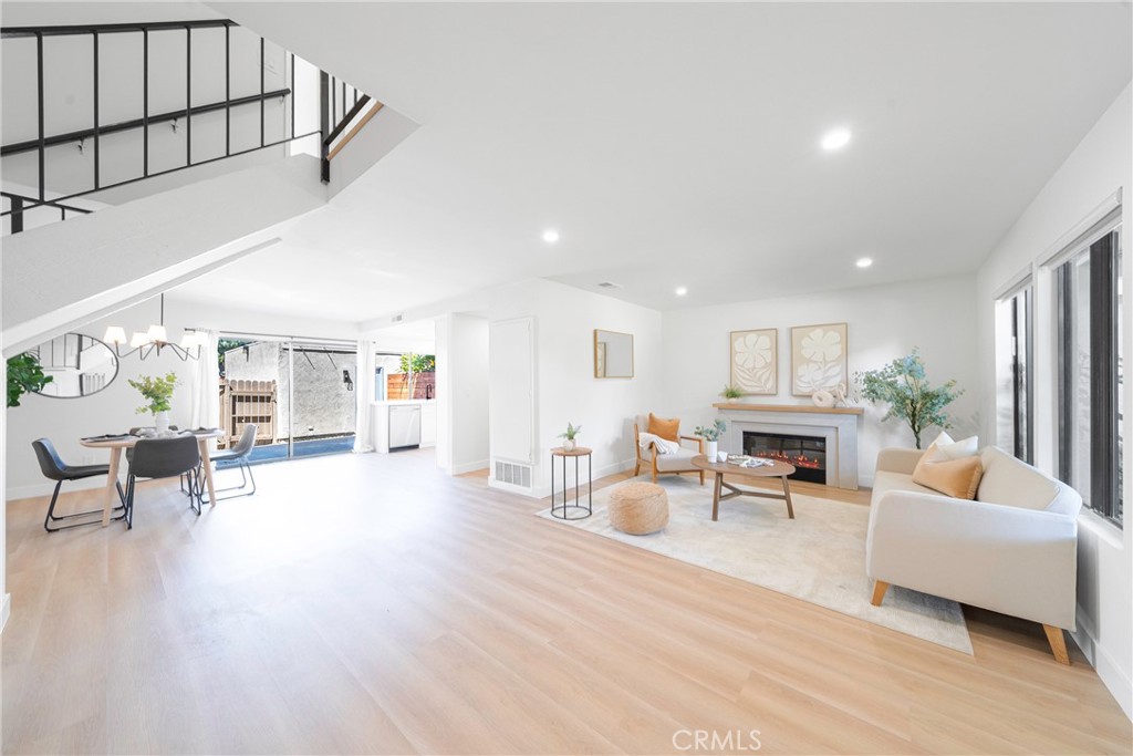 832 Cornwall Drive Anaheim, CA 92804 - Photo 5 of 30 a living room with furniture and a couch