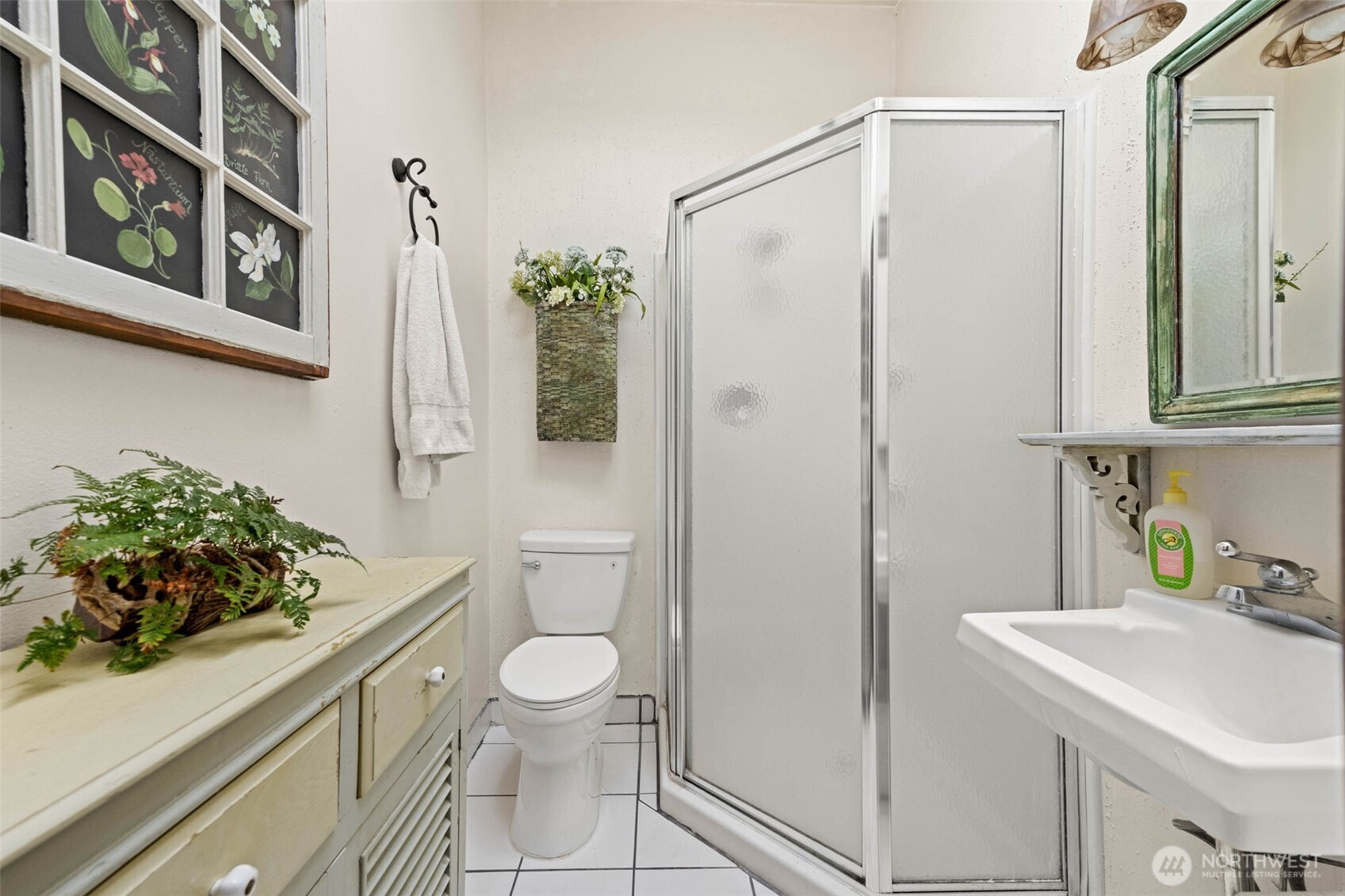 1007 Panorama Court Fircrest, WA 98466 - Photo 17 of 39 a bathroom with a sink toilet and shower