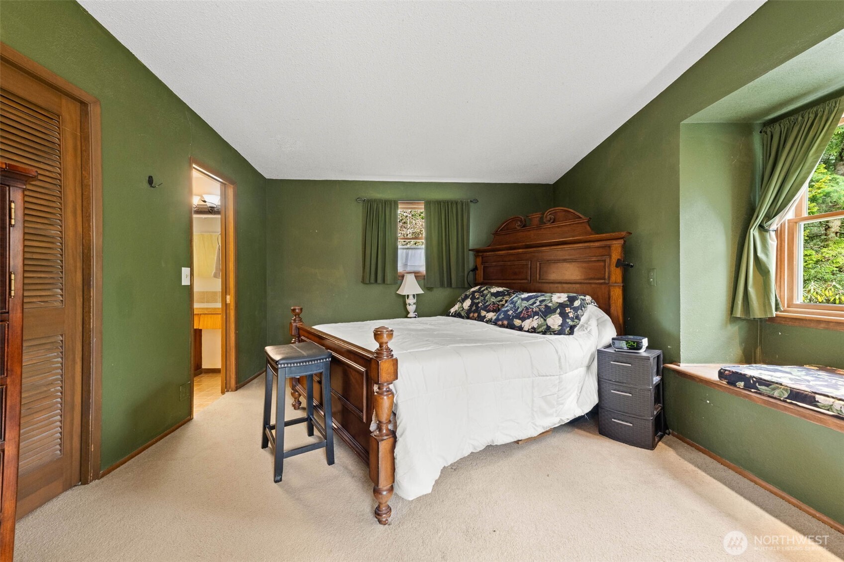 1007 Panorama Court Fircrest, WA 98466 - Photo 25 of 39 a bedroom with a bed and a window