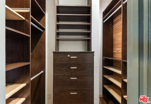 a view of walk in closet