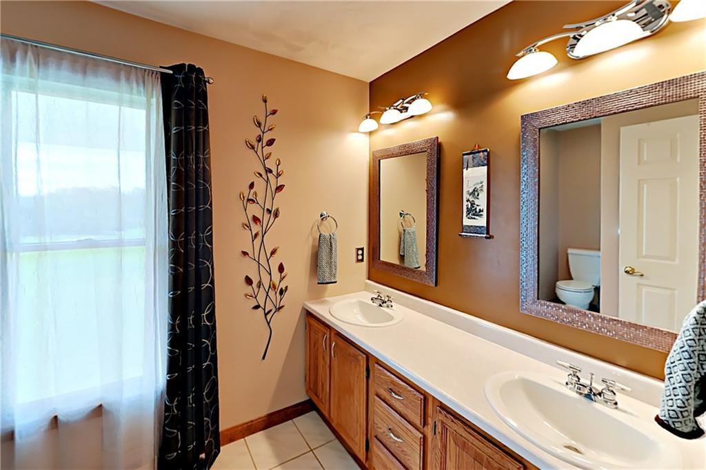 5766 Evans Road Export, PA 15632 - Photo 19 of 25 Hall Bath with dual bowl vanity.