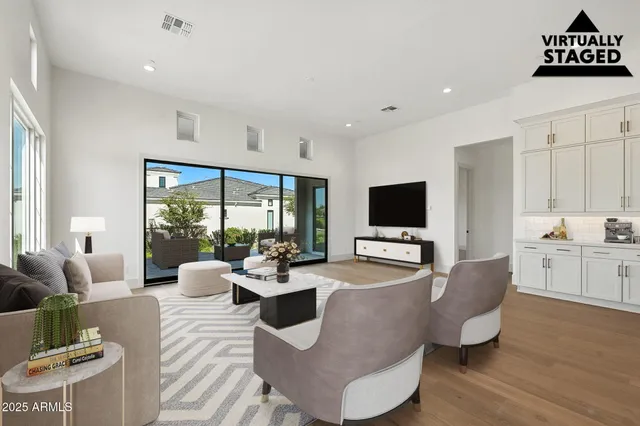 a kitchen with a stove and a sink
