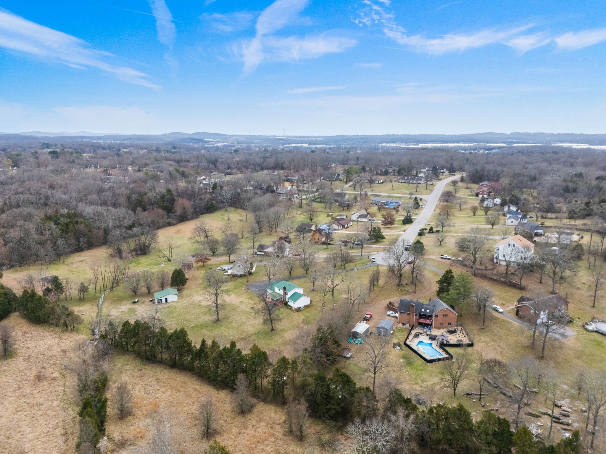 401 Bluegrass Court Lebanon, TN 37090 - Photo 47 of 51 an aerial view of a house with a yard