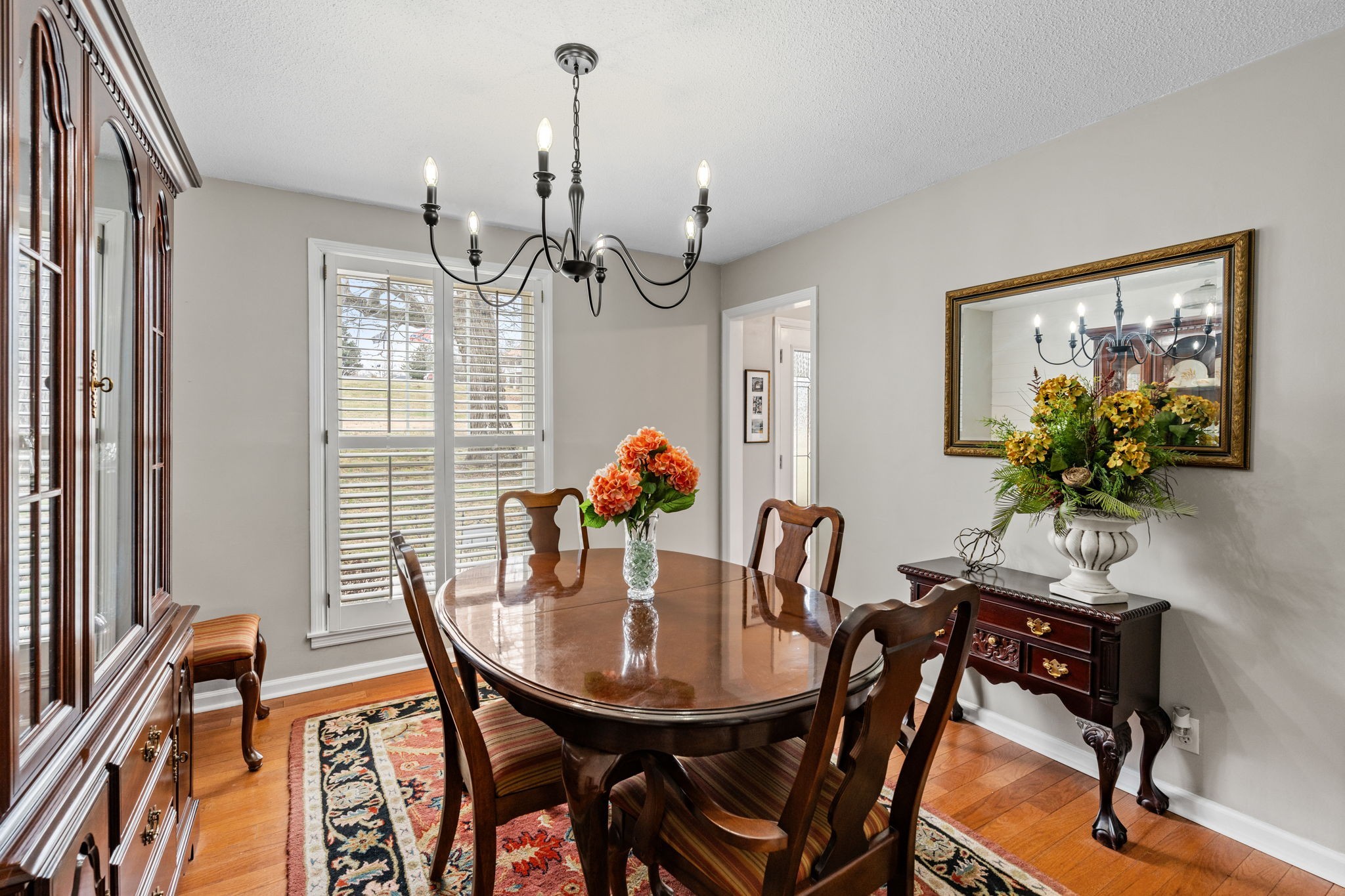 401 Bluegrass Court Lebanon, TN 37090 - Photo 10 of 51 a view of a dining room with furniture window and wooden floor