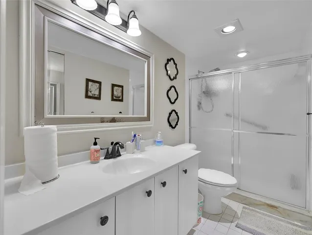 a view of a volley ball court