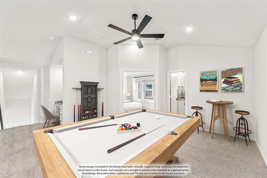 14505 Lovelace Street Pilot Point, TX 76258 - Photo 29 of 37 a living room with furniture and a table