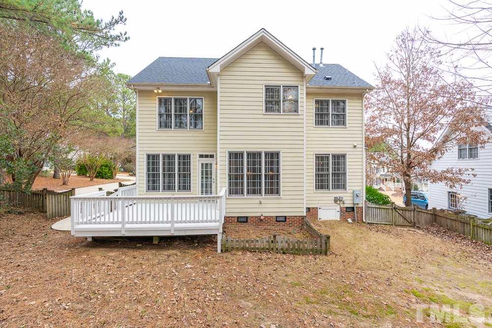 1121 Colonial Club Road Wake Forest, NC 27587 - Photo 30 of 30 Exterior Rear