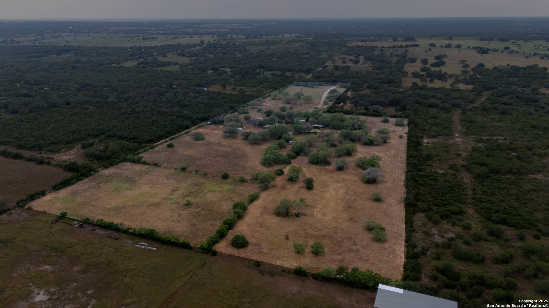 6242 Wildcat Drive Beeville, TX 78102 - Photo 8 of 15 an aerial view of residential house with outdoor space