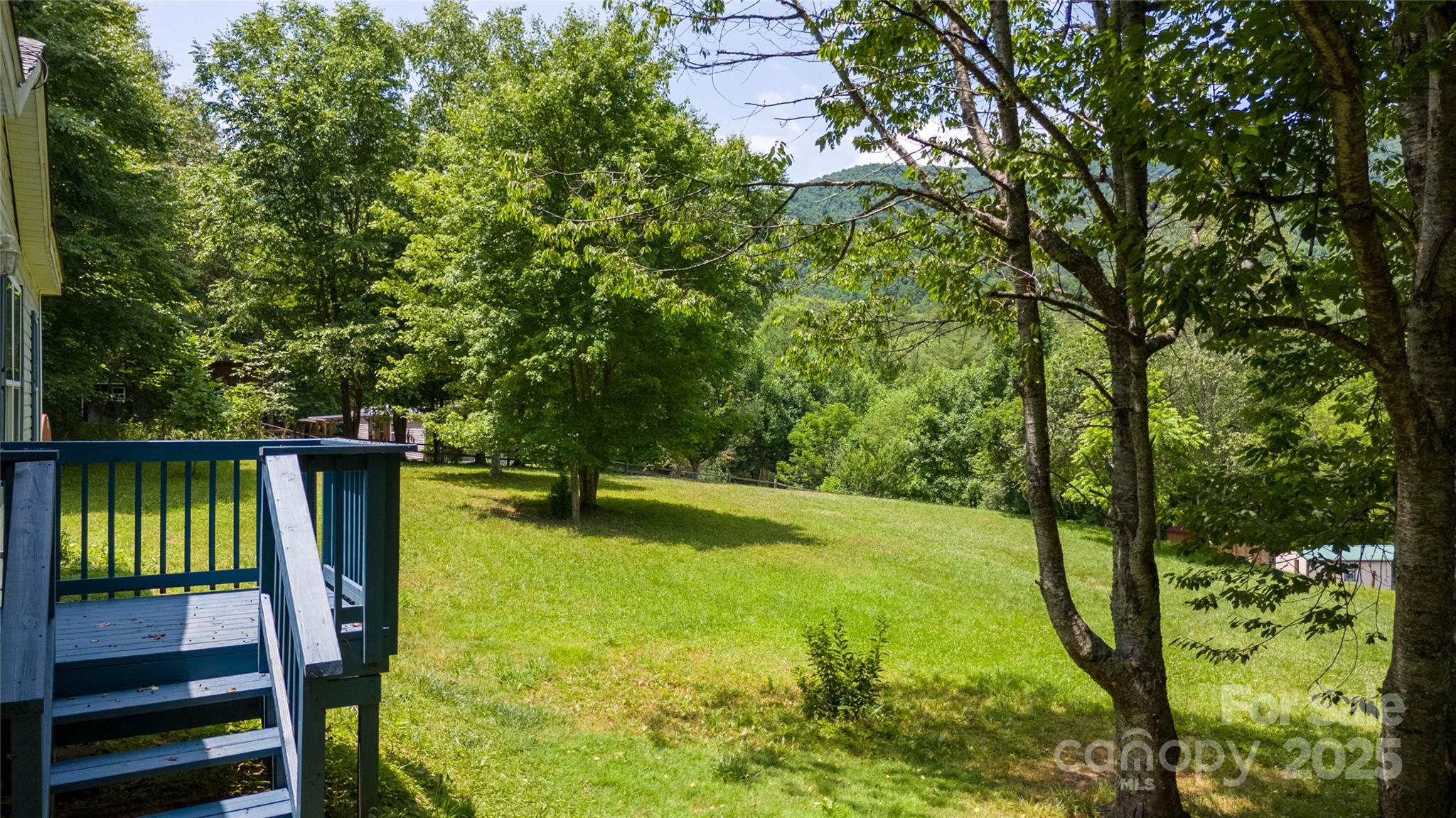 1960 Hanging Rock Road Spruce Pine, NC 28777 - Photo 12 of 47 a view of swimming pool from a balcony