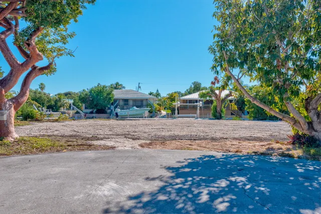 a view of street with houses