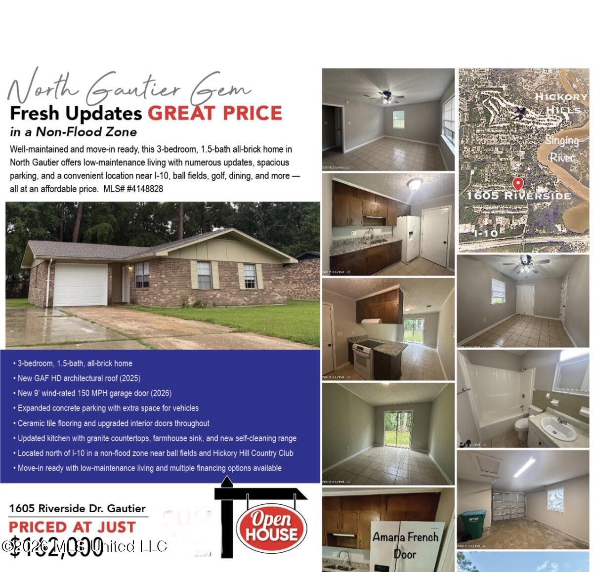 1605 Riverside Drive Gautier, MS 39553 - Photo 1 of 47 1605 Riverside