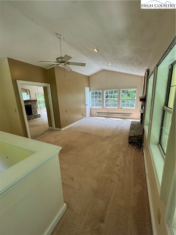 232 Cole Hollow Road Newland, NC 28657 - Photo 24 of 31 a bedroom with a bed and a large window