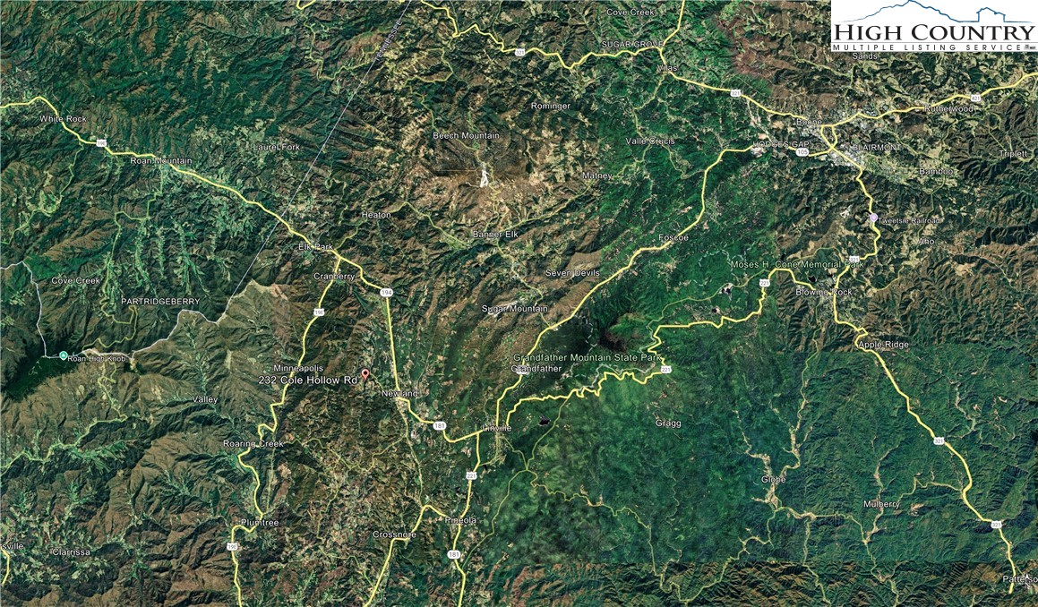 232 Cole Hollow Road Newland, NC 28657 - Photo 3 of 31 a view of a lush green forest