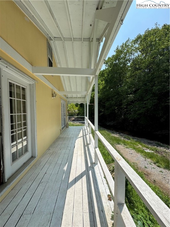 232 Cole Hollow Road Newland, NC 28657 - Photo 6 of 31 a view of balcony