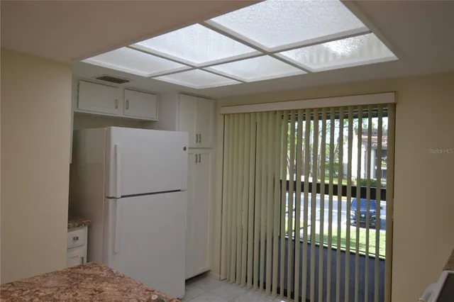 a bathroom with a window