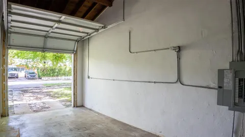 a view of a room with window