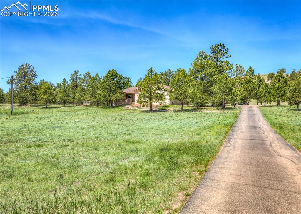 2602 Southpark Road Florissant, CO 80816 - Photo 45 of 50 Asphalt driveway is easy to maintain.