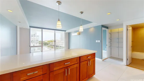a bathroom with a double vanity sink and a shower