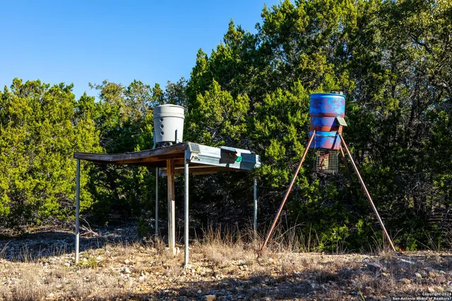 a backyard of a house