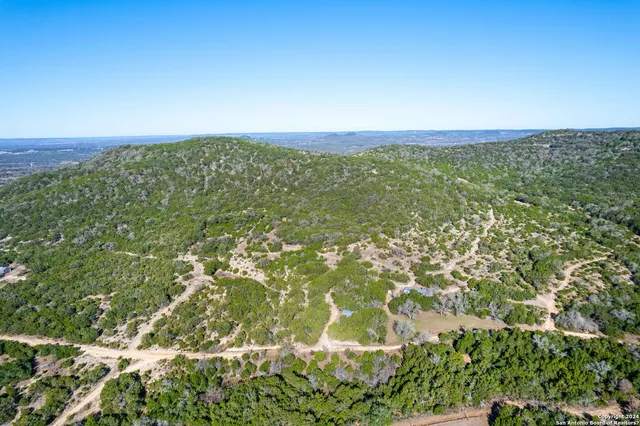 an aerial view of a houses