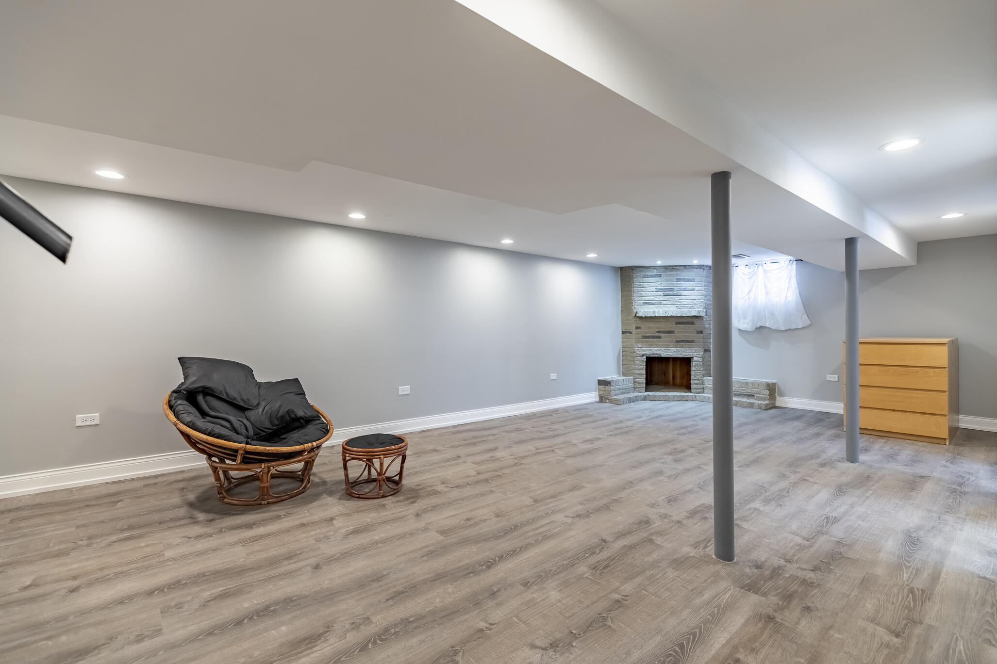 1035 Willard Street Gary, IN 46404 - Photo 28 of 30 a room with a wooden floor and chairs