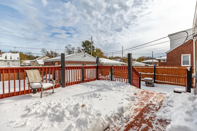 a view of a roof deck