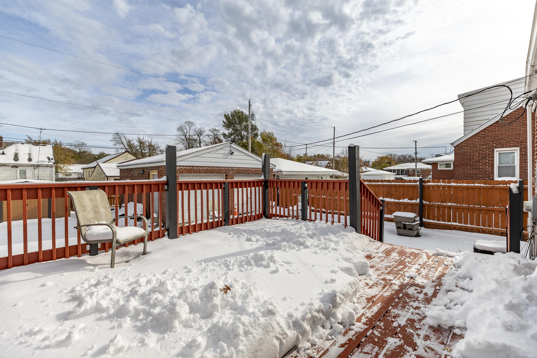 1035 Willard Street Gary, IN 46404 - Photo 8 of 30 a view of a roof deck