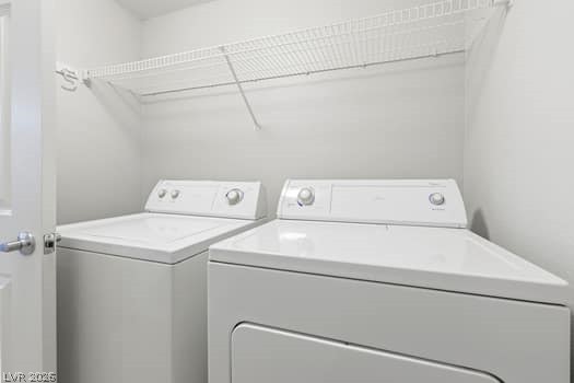10550 West Alexander Road, Unit 2091 Las Vegas, NV 89129 - Photo 31 of 43 Separate laundry room with shelving.